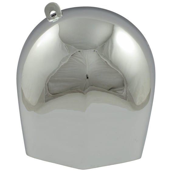 Horn cover, low note. Chrome