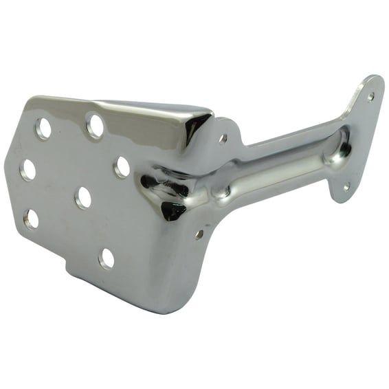 Voltage regulator/rectifier bracket. Chrome
