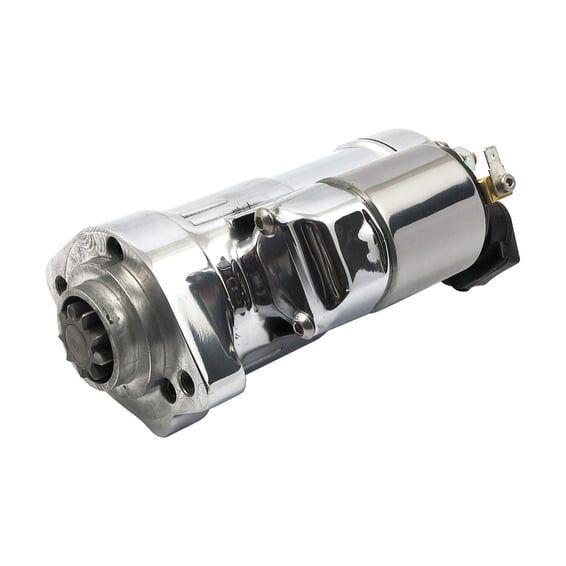 GEN3 starter motor. 2.0kW. Chrome