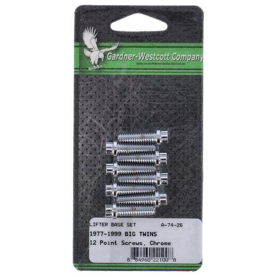 GW, tappet block mount kit, 12-point. Chrome