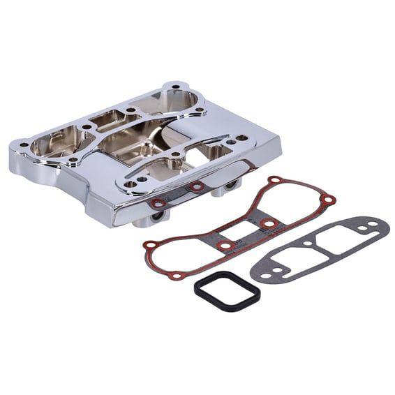 Rocker cover, lower. Chrome