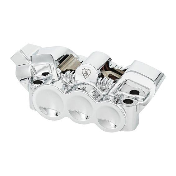 6-p mono-block radial caliper. Left. Chrome
