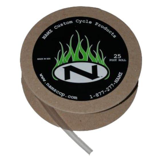 NAMZ, heat shrink tube. 25ft roll, 5/16" (7.94mm). Clear