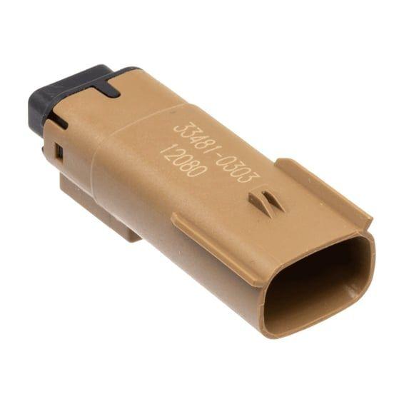 NAMZ, Molex MX-150 connector. Brown, receptacle, 3-pin