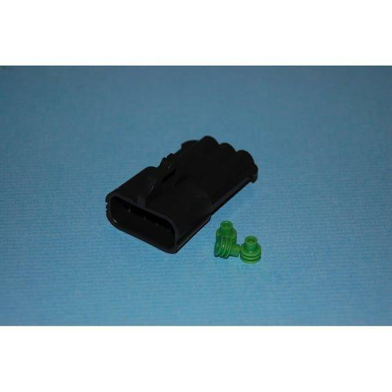 NAMZ, Delphi-Packard connector. receptacle, 3-pin