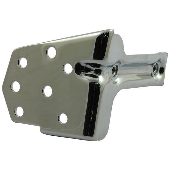 Voltage regulator/rectifier bracket. Chrome