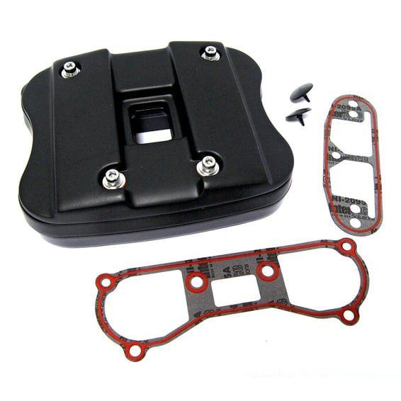 Evo Sportster rocker cover set (1 cyl.). Black