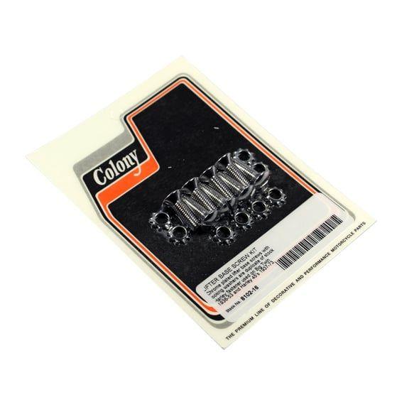 tappet block mount kit. OEM style, chrome