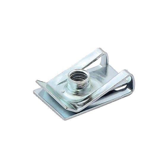 U style speed nuts m5 zinc