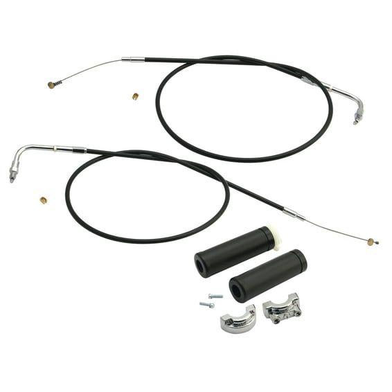 throttle assembly with 48" throttle cables