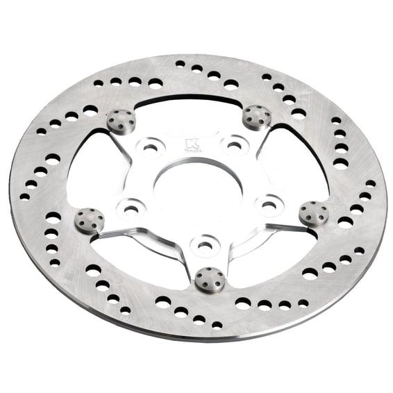 K-Tech, drilled brake rotor stainless steel 8 1/2 inch