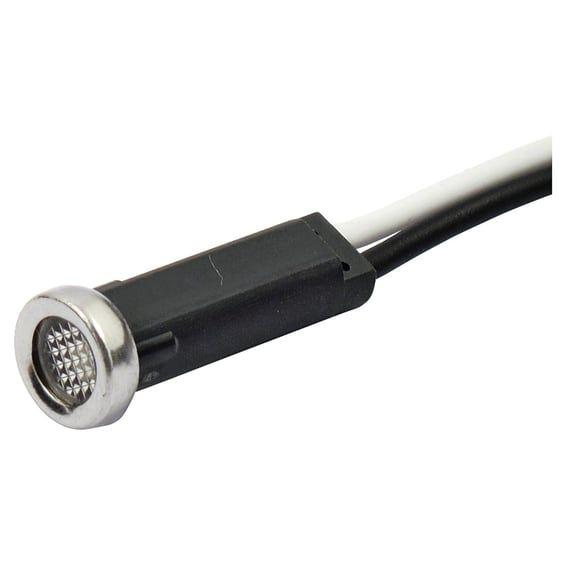 Custom 5/16" LED indicator light. Clear lens
