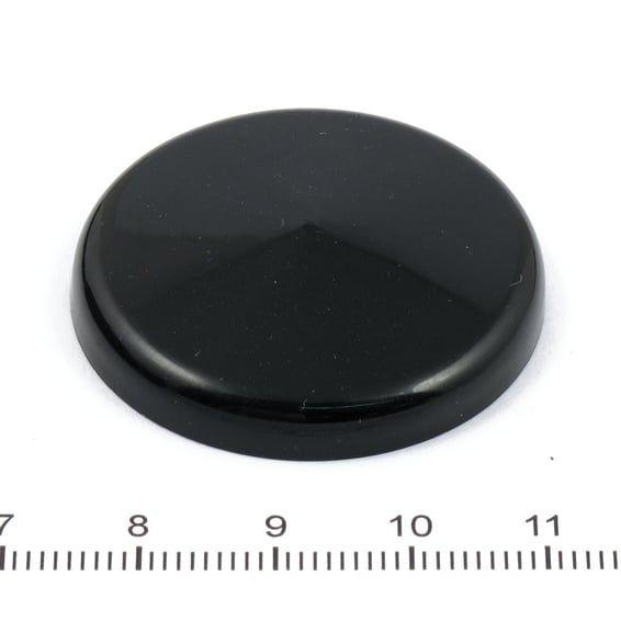 Chrome 1-7/16" (35mm) diameter emblem