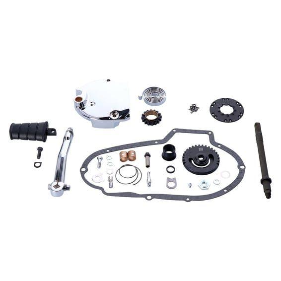 Sportster kick start kit, chrome