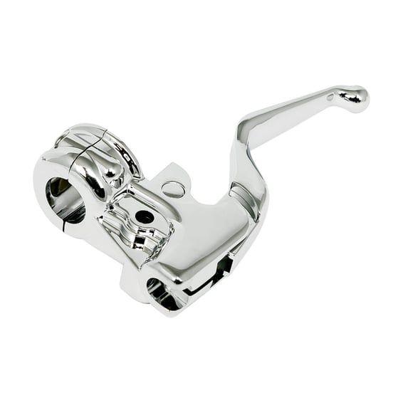 Clutch lever assembly. Chrome