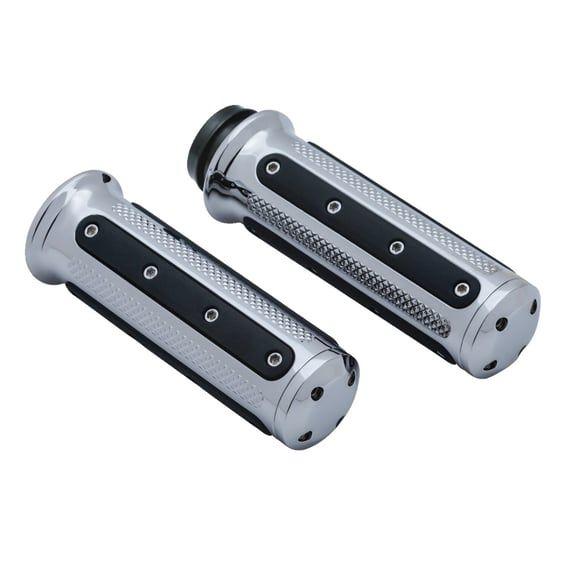 Heavy industry grips. Chrome