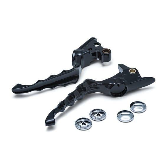 Zombie levers. Gloss black