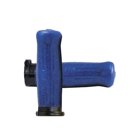 Avon Old School grips coke bottle look, blue sparkle