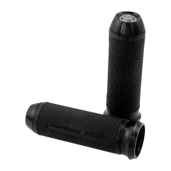 Elite handlebar grip set. Black