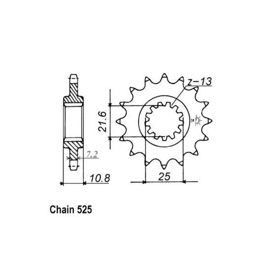 JT front sprocket 1586.16