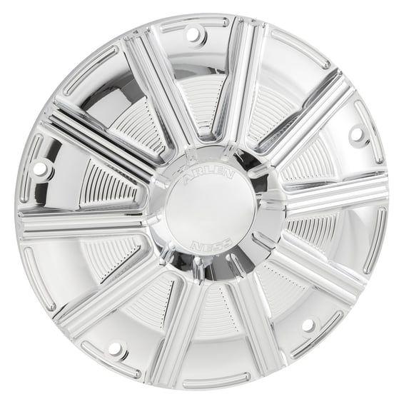 10-Gauge I derby cover. Chrome