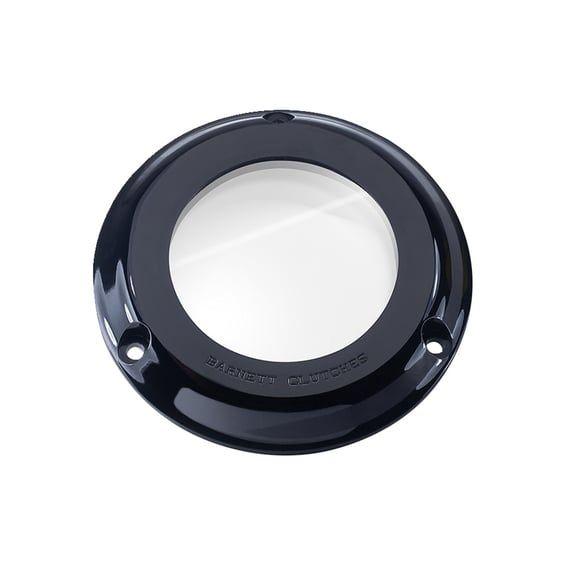 clear derby cover. Black