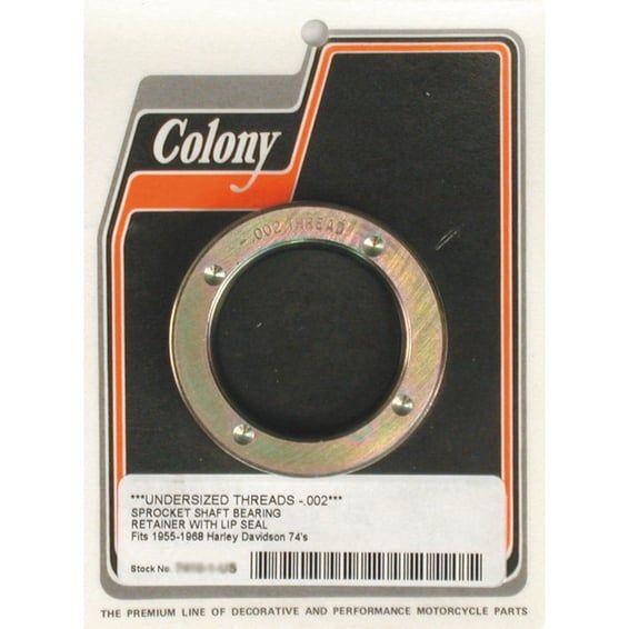 sprocket shaft oil seal. Screw type, -.002"