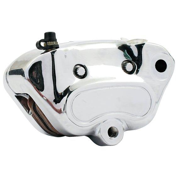 Brake caliper assembly, rear. Chrome