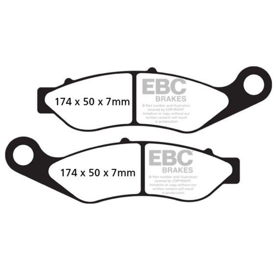 Double-H Sintered brake pads