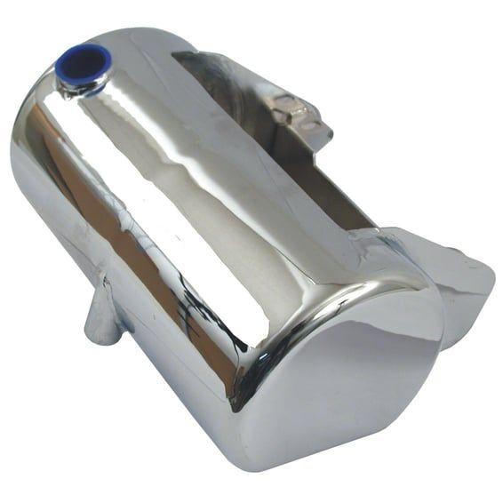 Softail round oil tank. Chrome