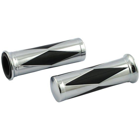 Handlebar grip set, Diamond Black inlay