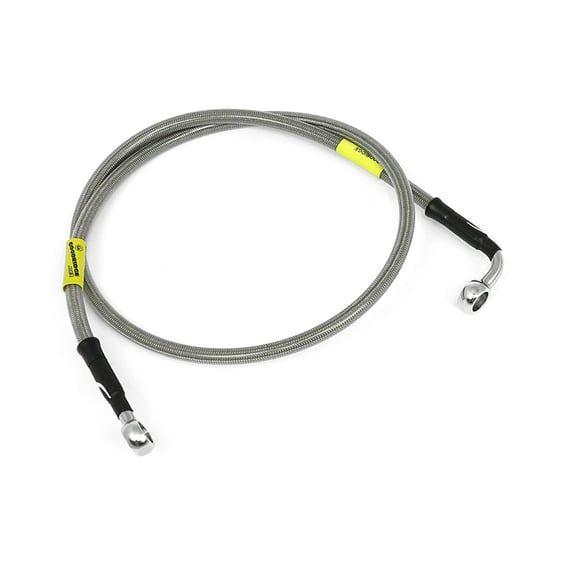 by Goodridge brake line front. stainless clear coated