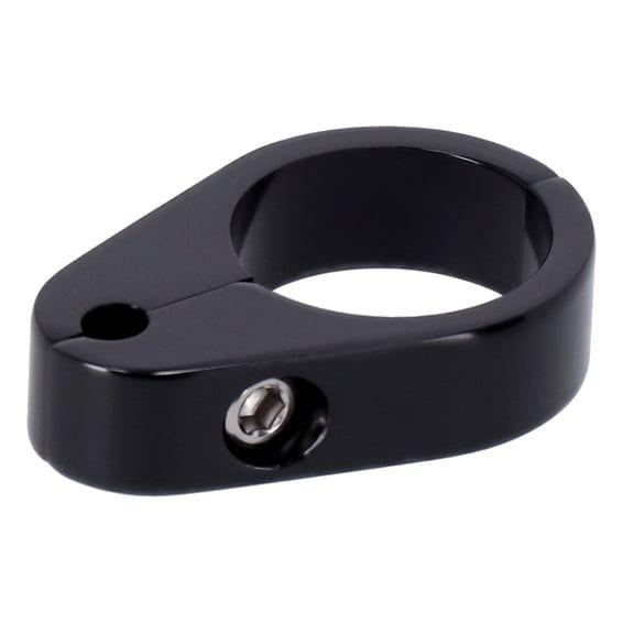 2-piece frame cable clamp. Throttle. Black
