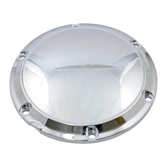 Derby cover, stepped. Chrome