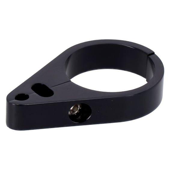 2-Piece frame cable clamp. Throttle/Idle/Brake. Black