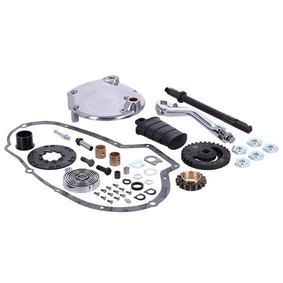 Sportster kick start kit, polished