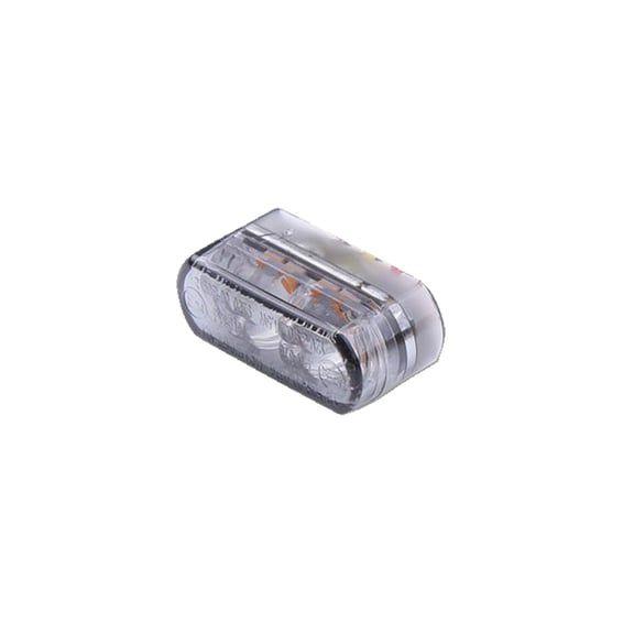 'Module 1' taillight / turn signal combo. Smoke lens, ECE