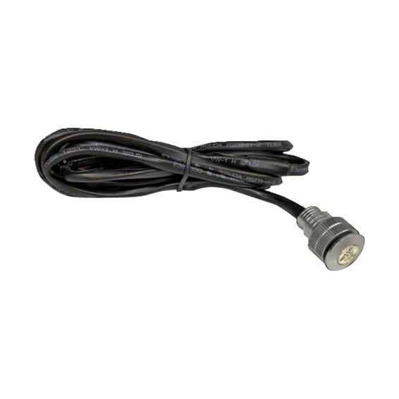 LED boltz. Amber LEDs. Polished