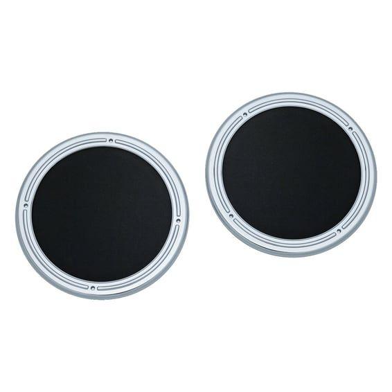 Rear speaker accents. Chrome