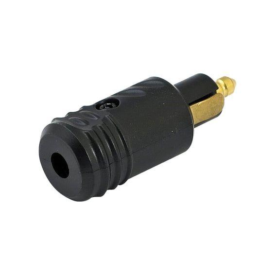 Male power point plug, regular DIN socket