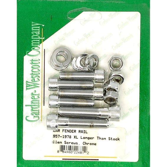fender strut mount kit. Chrome Allen head