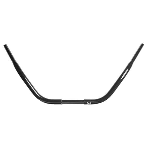 1-1/4" Beach Bar handlebar. Gloss black