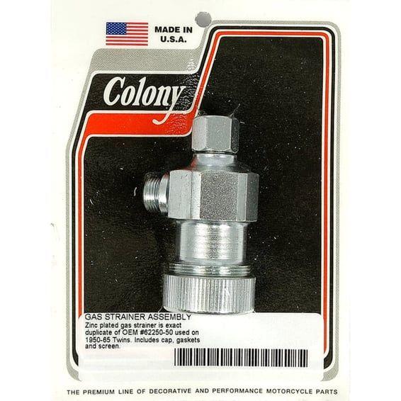 gas strainer. Zinc