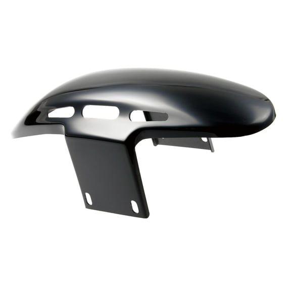 'Custom V2' front fender, 23". Gloss black