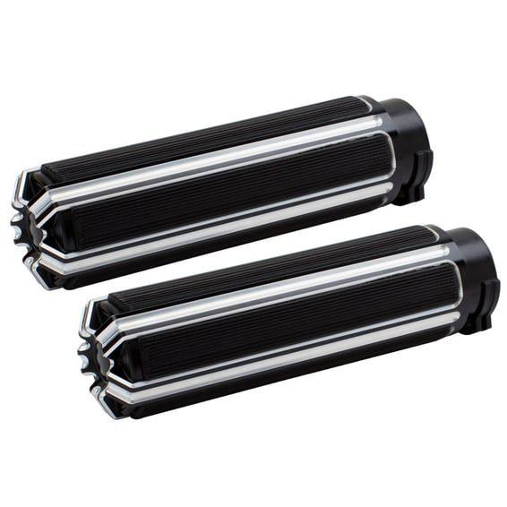 Fusion billet 10-gauge grips black
