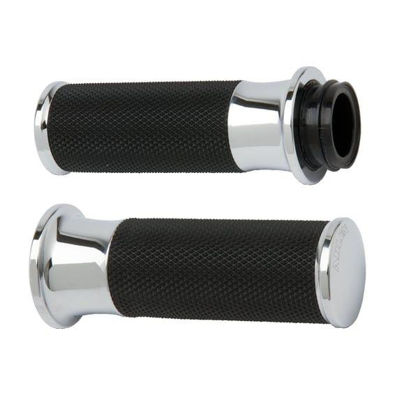 Fusion billet smooth grips chrome