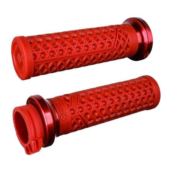 V-twin lock-on grips vans signature, cable. dark red