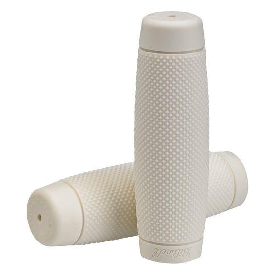 1" TPV grips Recoil white