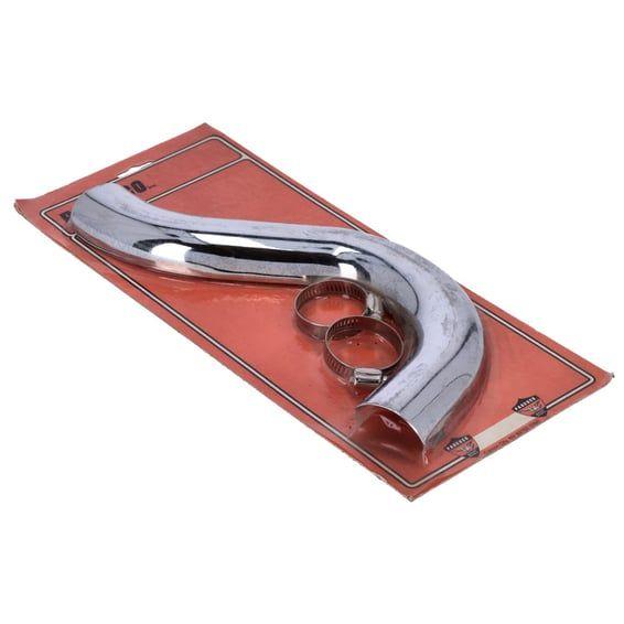 Heatshield rear. Chrome