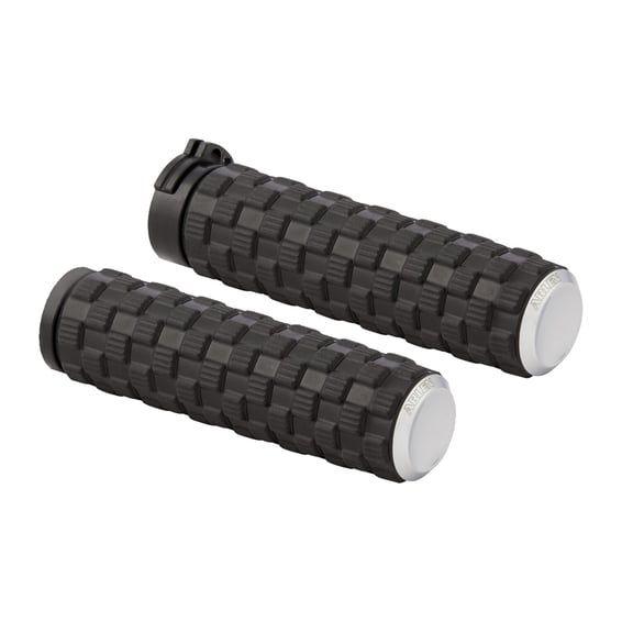 Air Trax grips. Chrome end caps